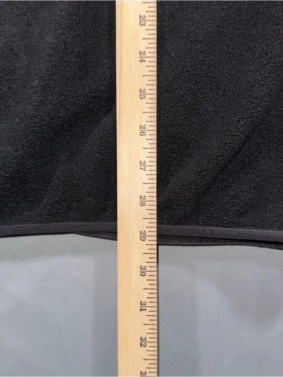 Patagonia Synchilla Vest Mens XL Black Fleece Full Zip Chest Pocket Outdoor - Picture 7 of 7